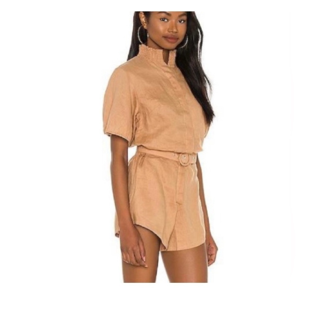 NWT! SWF X REVOLVE- linen romper/ size XS! NWT - image 2